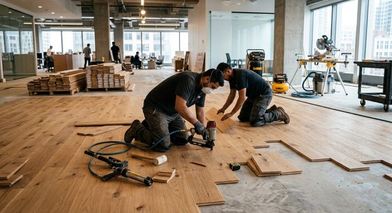 Commercial Hardwood Service in Shawnee, KS