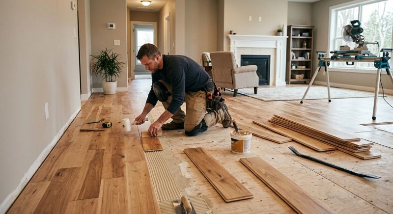 Engineered Wood Installation in Shawnee, KS