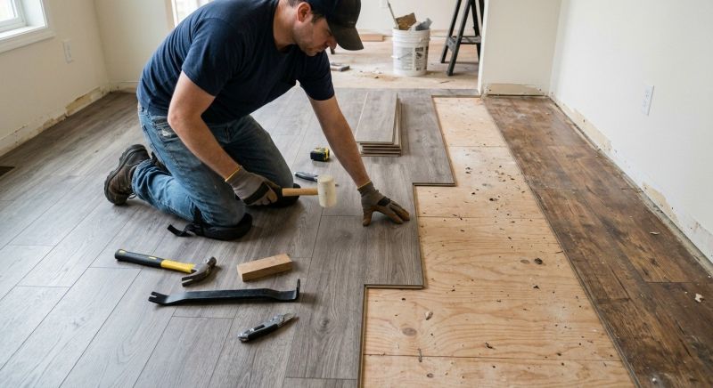 Laminate Floor Installation in Bonner Springs, KS