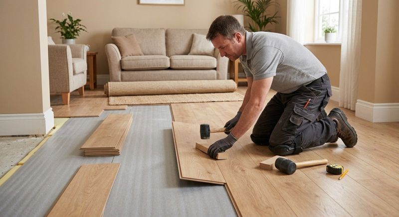 Laminate Floor Installation in Eudora, KS