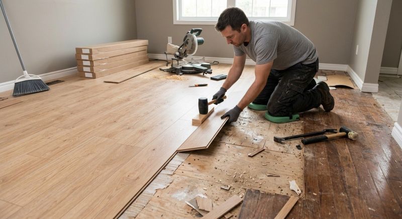 Laminate Floor Installation in Kansas City, MO