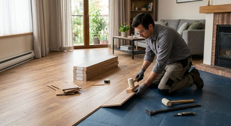 Laminate Floor Installation in Spring Hill, KS