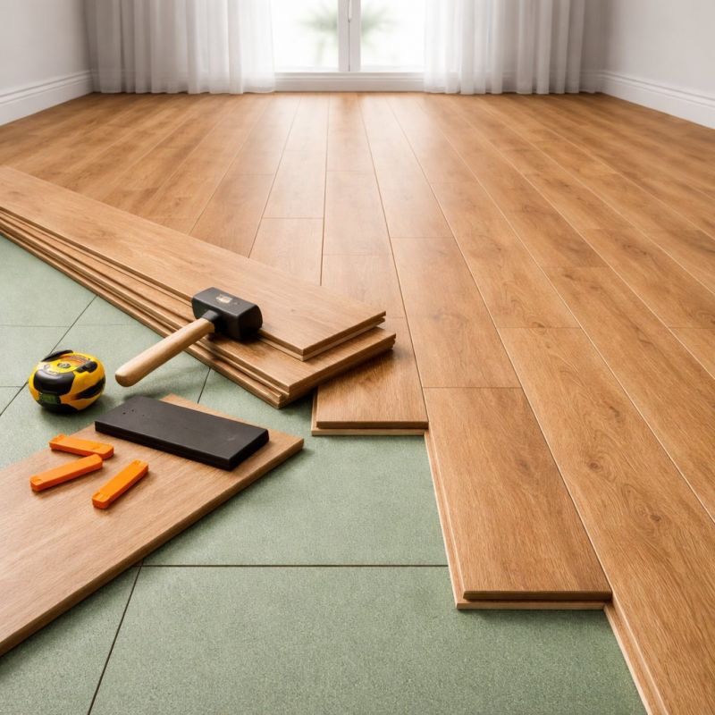 Laminate Floor Remodeling in Shawnee, KS