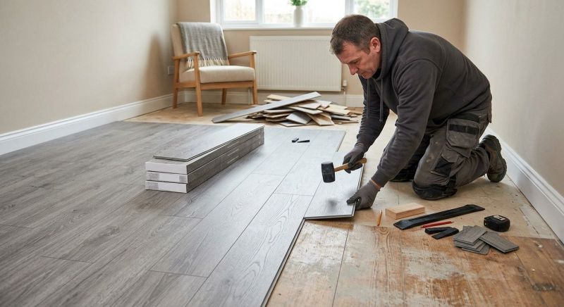 Laminate Floor Replacement in Leawood, KS