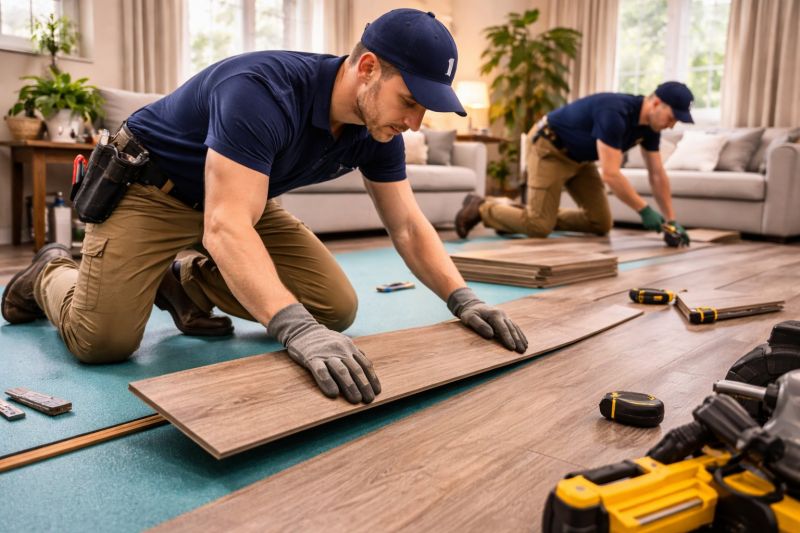 Laminate Floor Replacement in Platte County, MO