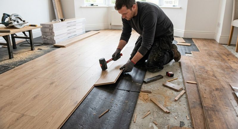 Laminate Flooring Replacement in Shawnee, KS