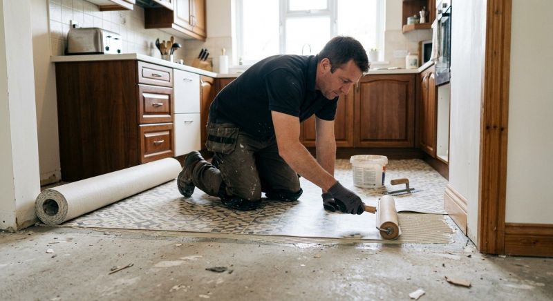 Linoleum Floor Installation in Basehor, KS