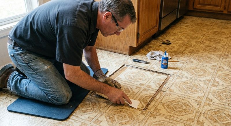 Linoleum Floor Installation in Bonner Springs, KS