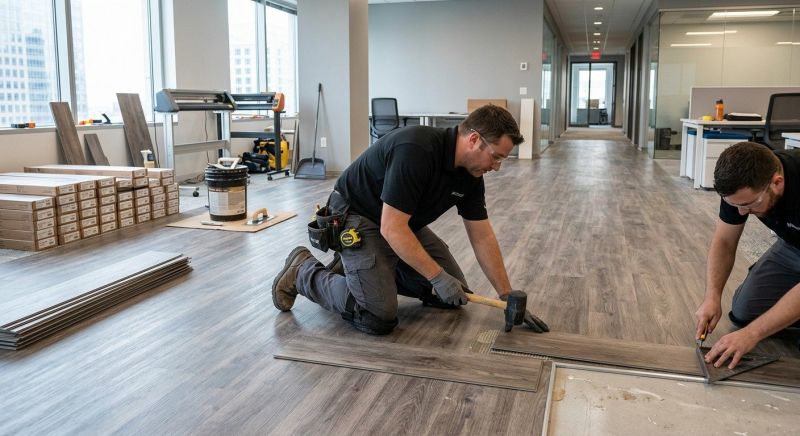 Linoleum Floor Installation in Platte County, MO