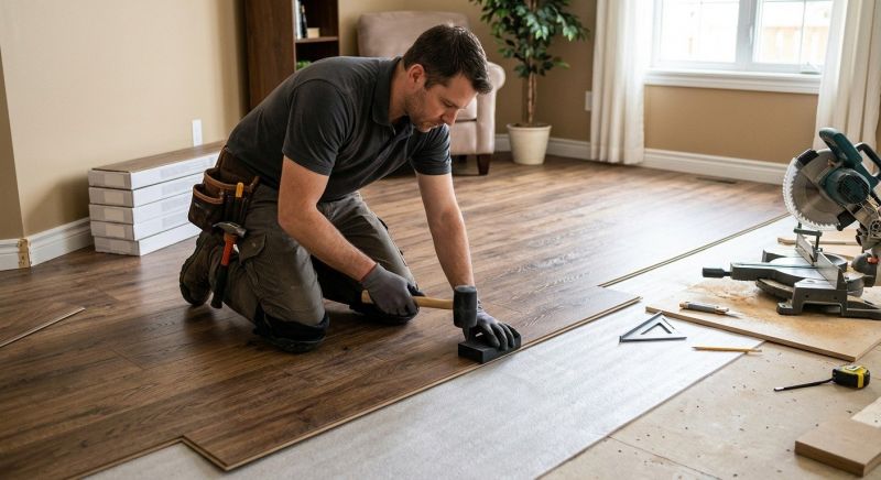 Plank Laminate Installation in Shawnee, KS