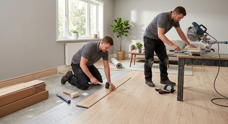 Plank Laminate Installation in Shawnee, KS