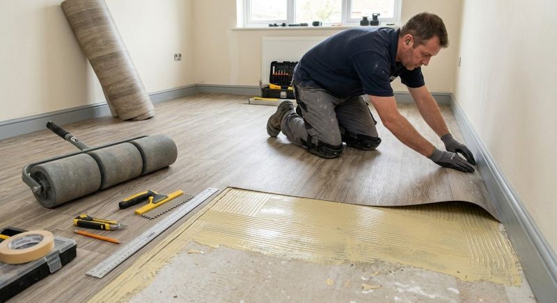 Sheet Flooring Installation in Eudora, KS
