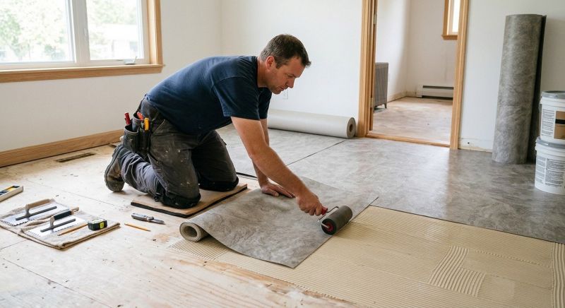 Sheet Vinyl Installation in Bonner Springs, KS