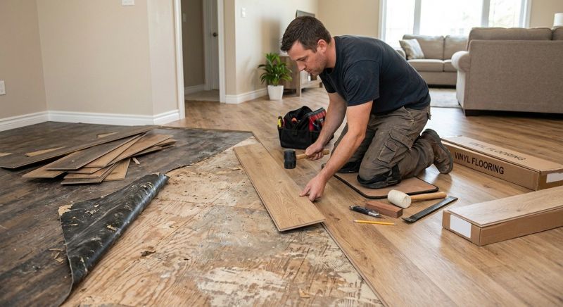 Vinyl Flooring Installation in Leavenworth County, KS