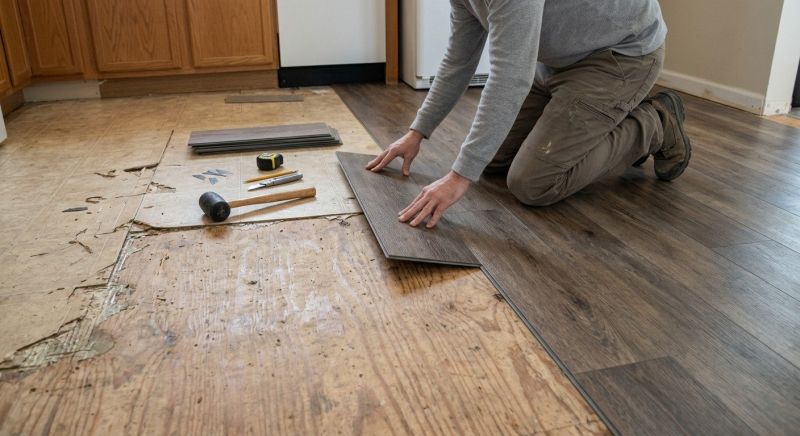 Vinyl Flooring Installation in Platte County, MO