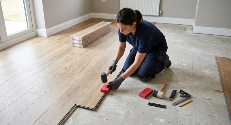 Vinyl Plank Floor Installation in Shawnee, KS