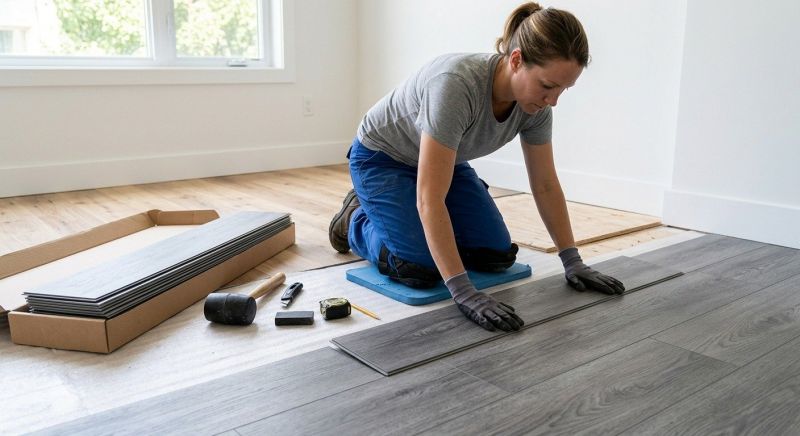 Vinyl Tile Installation in Shawnee, KS