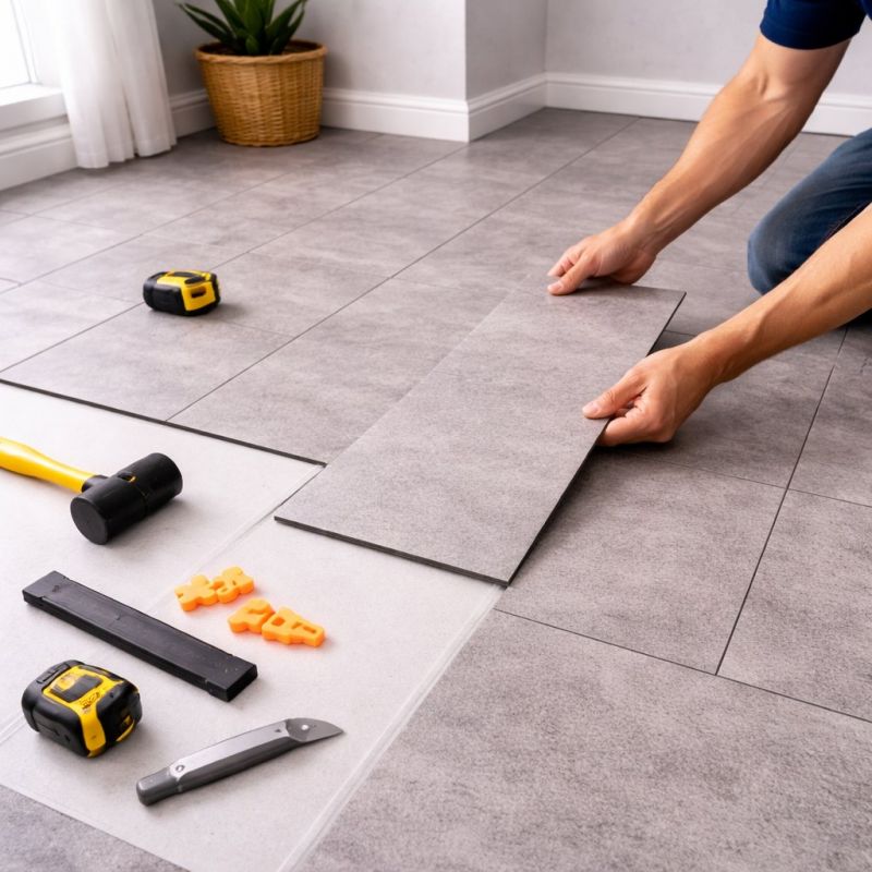 Vinyl Tile Installation in Shawnee, KS
